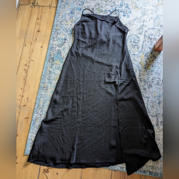 Astr Dresses & Skirts - Astr The Label Asymmetrical Skinny Strap Gown in Women's XL